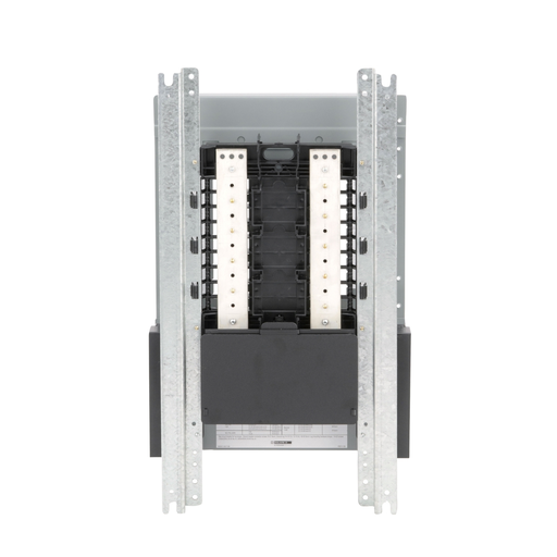 Mayer-DDS-Panelboard interior, NQ, main lugs, 100A, Cu bus, 18 pole spaces, 1 phase, 3 wire, 240VAC, 48VDC-2