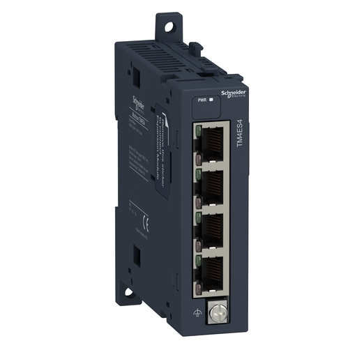 Mayer-DDS-network switch module, Modicon M241, 4 Ethernet switchs-1