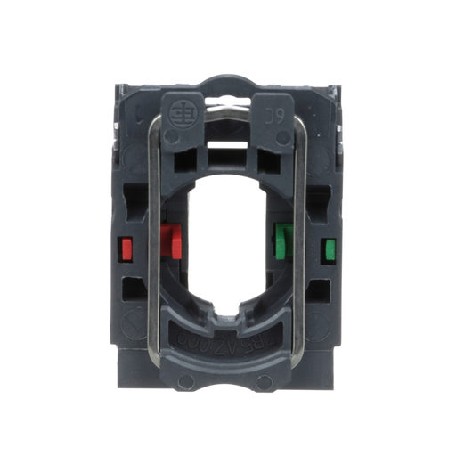 Mayer-DDS-Harmony, 22mm Push Button, XB5A operators, contact block, with mounting collar, 1 NO and 1 NC, screw clamp terminal-2