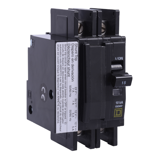Product image for Square D QOU2501021 2-Pole 50 Amp 120/240 Volt Thermal Magnetic/Common Trip Miniature Circuit Breaker