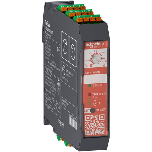 Mayer-DDS-Reversing ultra compact starter, TeSys Hybrid, Safe Torque Off, 3P, 500VAC, 0.75kW at 400V, 24VDC, Spring trm-1