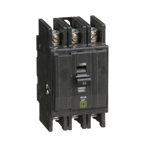 Picture of QOU350 - Mini circuit breaker, QOU, 50A, 3 pole, 240VAC, 10kA