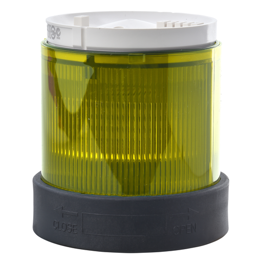 Mayer-DDS-Indicator bank, Harmony XVB, illuminated unit, plastic, yellow, 70mm, steady, bulb or LED not included, 250V-1