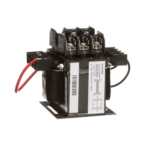 Square D 9070TF250D5 250 VA 600 VAC Primary 120 VAC Secondary 1-Phase Control Transformer Product image for Square D 9070TF250D5 250 VA 600 VAC Primary 120 VAC Secondary 1-Phase Control Transformer