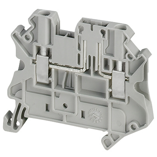 Mayer-DDS-Terminal block, Linergy TR, spring type, basic disconnect terminal, 2 points, 2.5mm², grey, set of 50-1