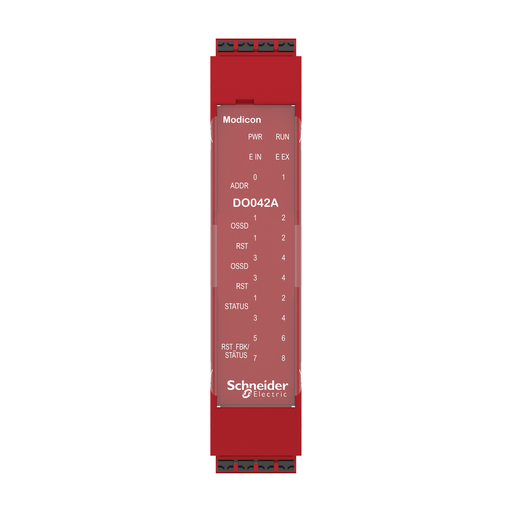 Mayer-DDS-expansion module, Modicon MCM, 4 DO, 2A, spring-2