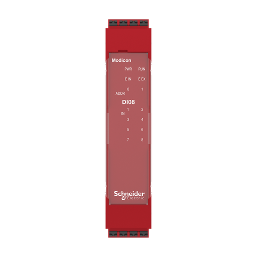 Mayer-DDS-expansion module, Modicon MCM, 8 inputs, spring-2