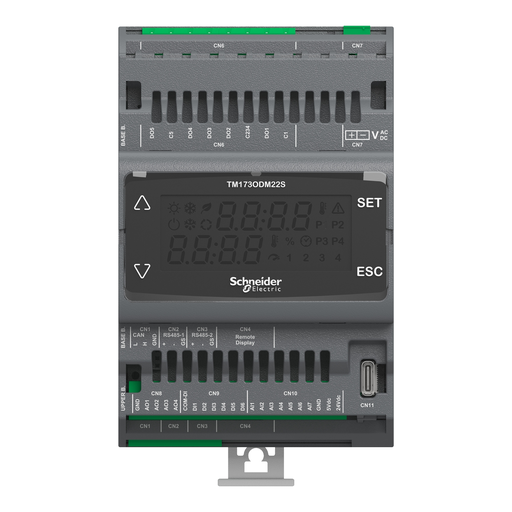 Mayer-DDS-Controller, Modicon M171/M172/M173, optimized display, 22 IO, 2 RS485, solid state relay-2