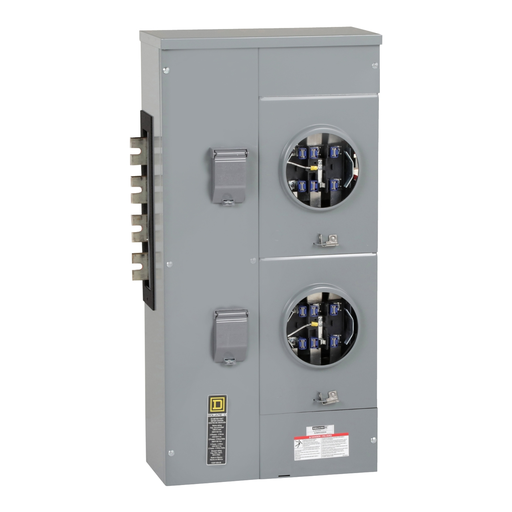 Square D EZMR332225 240/120 VAC Delta 208 Star/120 VAC 225 Amp 3-Phase 4-Wire Ringless Meter Center Branch Unit Product image for Square D EZMR332225 240/120 VAC Delta 208 Star/120 VAC 225 Amp 3-Phase 4-Wire Ringless Meter Center Branch Unit