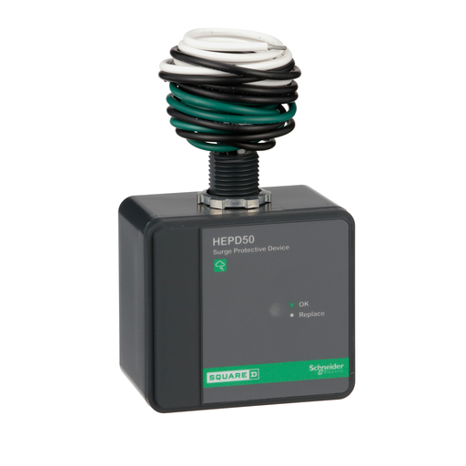 Picture of HEPD50W - Surge protection device, HEPD, 50kA, 120/240VAC, 1 phase, 3 wire, SPD type 1, wholesale
