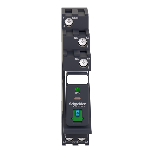 Mayer-DDS-interface plug in relay, Harmony Electromechanical Relays,  pre assembled, 10A, 1CO, with LED, lockable test but to n, 24V DC-2