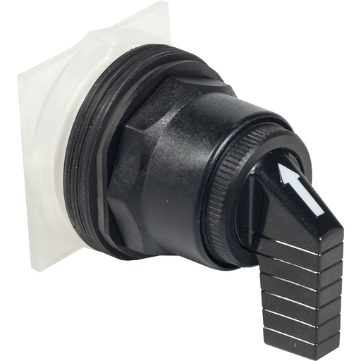 Product image for Square D 9001SKS72FB 30 mm 3-Position Maintained/Maintained/Momentary Knob Non-Illuminated Selector Switch Operator