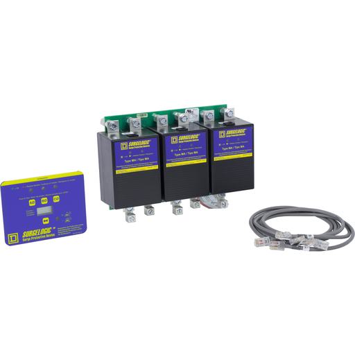 Mayer-DDS-OEM assembler kit, Surgelogic, 240kA, 480Y/277 VAC, 3 phase, 4 wire, SPD type 1-1