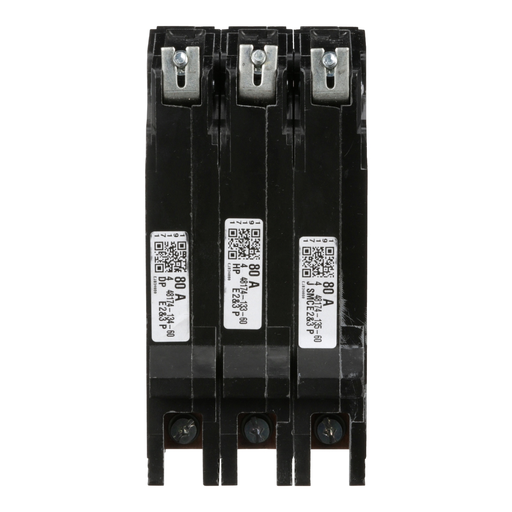 Mayer-DDS-Mini circuit breaker, E-Frame, 80A, 3 pole, 480Y/277VAC, 100kA max, bolt on [TAA]-2