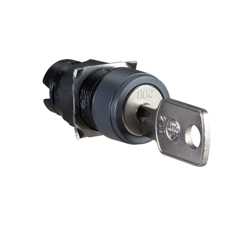 Mayer-DDS-Head for key selector switch, Harmony XB6, 16mm 2 positions stay put key 200-1