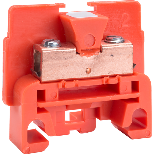 Mayer-DDS-Terminal block, Linergy, box connector, orange colored block, 40A, 600 V-1