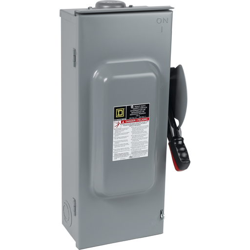 Mayer-DDS-Safety switch, heavy duty, fusible, 800A, 3 wire, 3 pole, 250hp, 240VAC/250VDC, NEMA 3R-1