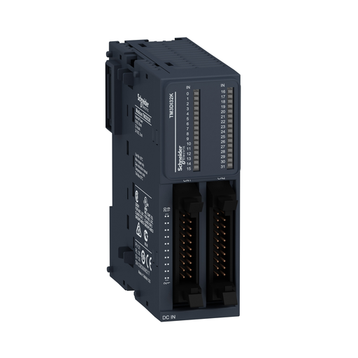 Mayer-DDS-discrete input module, Modicon TM3, 32 inputs, HE10, 24V DC-1