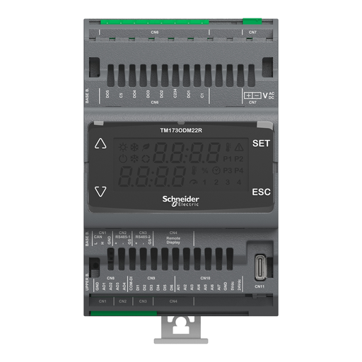 Mayer-DDS-Controller, Modicon M171/M172/M173, optimized display, 22 IO, 2 RS485-2