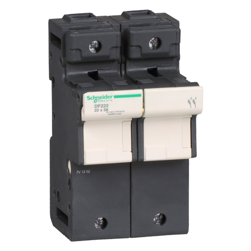 Mayer-DDS-Fuse carrier, TeSys DF, 2P, 125A, 690VAC, fuse size 22x58mm-1