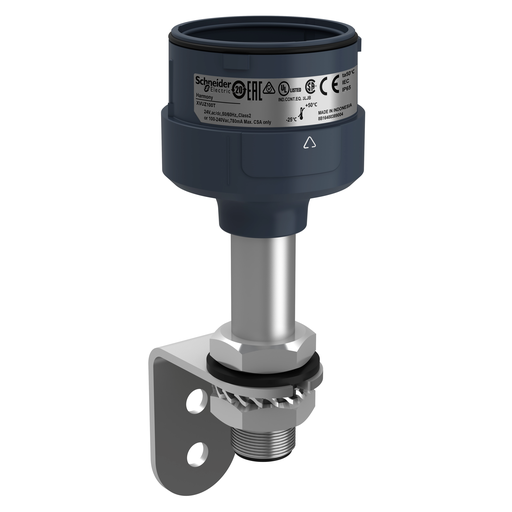 Mayer-DDS-Fixing metal bracket with 100mm aluminium pole for modular tower lights, Harmony XVU, black, 60mm-1