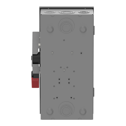 Mayer-DDS-Safety switch, VisiPacT, heavy duty, fused, viewing window, NEMA 1, 240V, 60A, 2 pole, neutral bonded, ground lugs-2