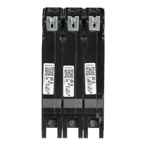 Mayer-DDS-Mini circuit breaker, E-Frame, 40A, 3 pole, 480Y/277VAC, 100kA max, bolt on [TAA]-2