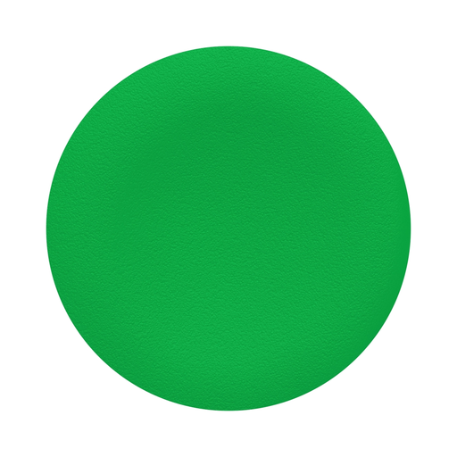 Mayer-DDS-Cap for push button head, Harmony XB4, selector switch, plastic, green flush, 22mm, unmarked-1
