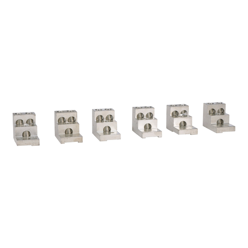 Product image for Square D DZ2FL6 2 AWG to 600 MCM Copper/Aluminum Contactor Lug Kit
