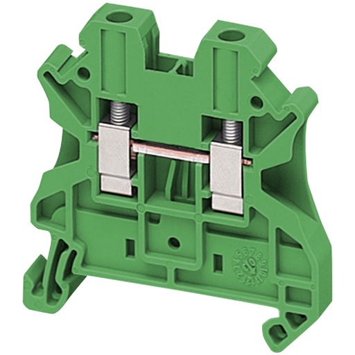 Mayer-DDS-Terminal block, Linergy TR, green, 4mm2, passthrough, 2 points, set of 10-1
