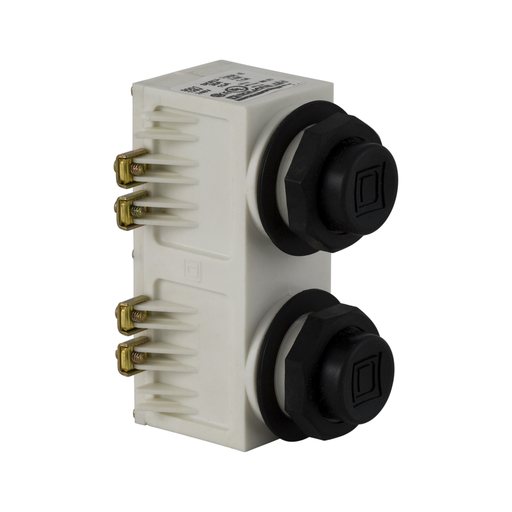 Square D 9001SKRU3 30 mm 600 VAC 10 Amp 3-Speed NEMA 1/2/4/4X/13 Momentary Push Button Unit Product image for Square D 9001SKRU3 30 mm 600 VAC 10 Amp 3-Speed NEMA 1/2/4/4X/13 Momentary Push Button Unit