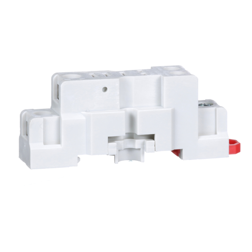 Product image for Square D 8501NR41 300 VAC 15 Amp Din Rail/Direct Panel Mount Double Tier Relay Socket