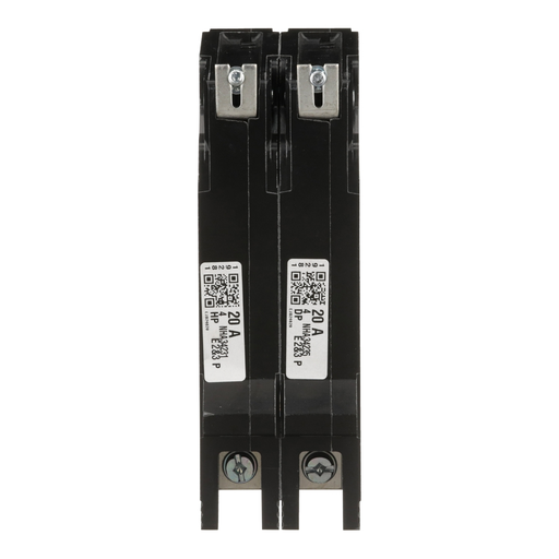 Mayer-DDS-Mini circuit breaker, E-Frame, 20A, 2 pole, 480Y/277VAC, 100kA max, bolt on [TAA]-2