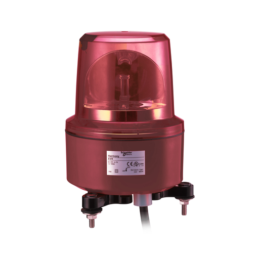Mayer-DDS-Rotating beacon, Harmony XVR, 130mm, red, without buzzer, 230V AC-1
