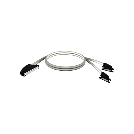 Mayer-DDS-preformed cordset, Modicon M340, 40 way terminal, 2 x HE10 connector, 0.5m-1