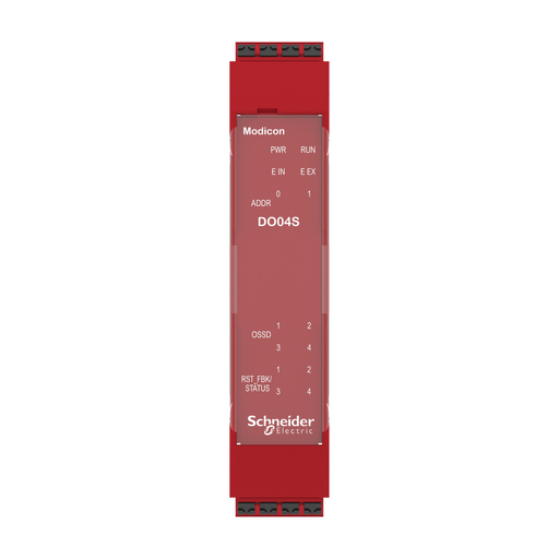 Mayer-DDS-expansion module, Modicon MCM, 4 DO, spring-2