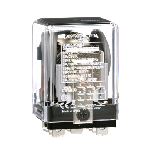 Product image for SQD 389FXCXC-120A Power relay, SE R