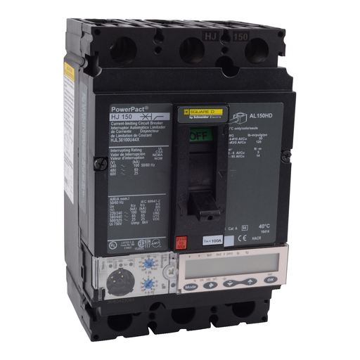 Product image for Schneider HJL36100U44X Circuit brea