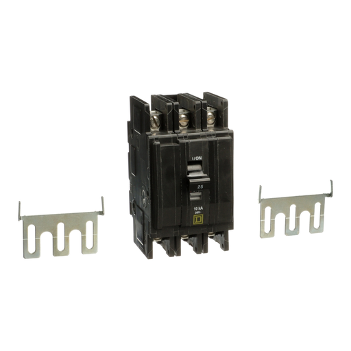 Product image for Square D QOU325 3-Pole 25 Amp 240 Volt Thermal Magnetic/Common Trip Miniature Circuit Breaker