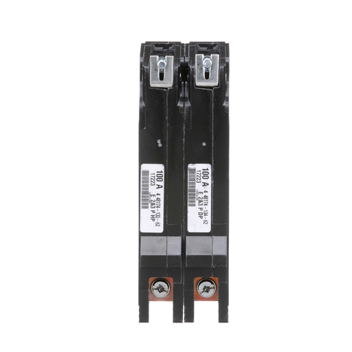Mayer-DDS-Mini circuit breaker, E-Frame, 100A, 2 pole, 480Y/277VAC, 100kA max, bolt on [TAA]-2