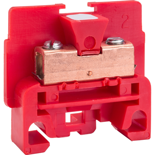 Mayer-DDS-Terminal block, Linergy, box connector, red colored block, 40A, 600 V-1