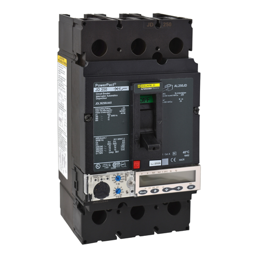 Product image for SQD JDL36250U44X Circuit breaker, P