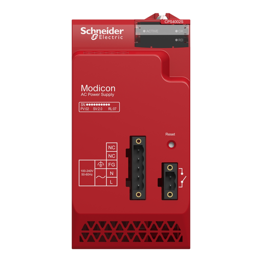 Mayer-DDS-redundant power supply module, Modicon X80, 100 to 240V AC, safety-2