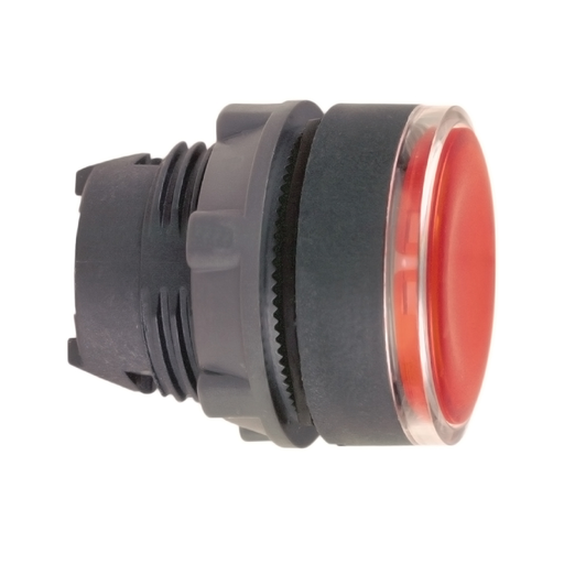 Mayer-DDS-22mm push button, Harmony ZB5, plastic base, non illuminated momentary push button, red, bulk packed 100-1