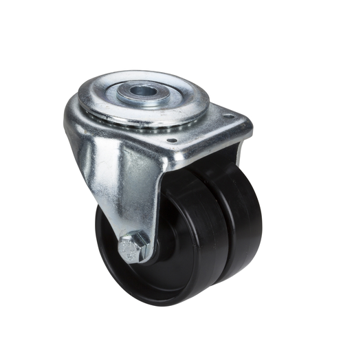 Mayer-DDS-4 enclosure casters double roller - maximum load: 160kg per caster - 92 mm-1