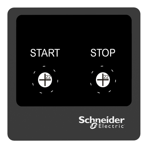 Mayer-DDS-Legend panel 100x100mm template 1, Harmony XB5-2