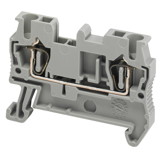 Mayer-DDS-Terminal block, Linergy TR, spring type, feed through, 2 points, 2.5mm², grey-1