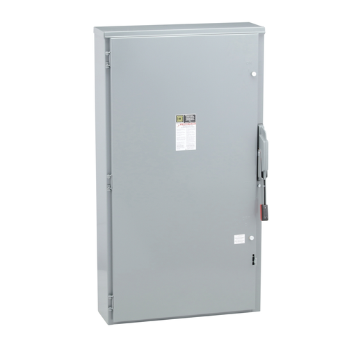 Mayer-DDS-Safety switch, heavy duty, fusible, 600A, 240 VAC/250VDC, 3 poles, 200hp, NEMA 3R, neutral-1