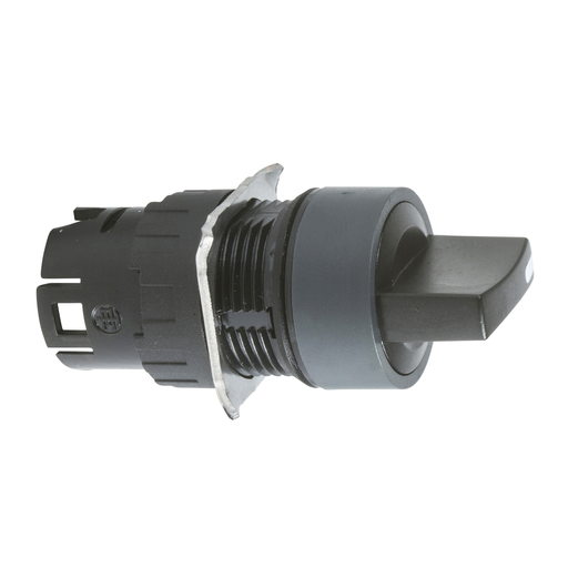 Mayer-DDS-Head for selector switch, Harmony XB6, black 16mm 2 positions 60degrees stay put-1