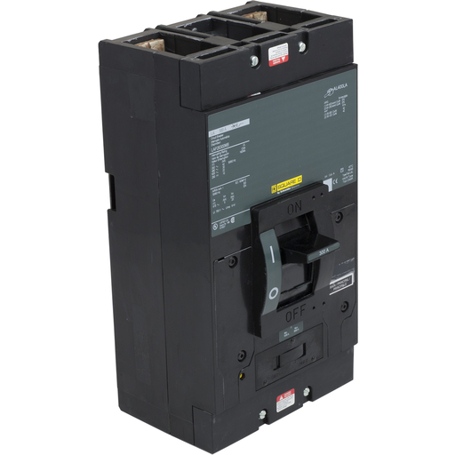 Mayer-DDS-Circuit breaker, LA, 300A, 2 pole, 600VAC, 22kA, 250VDC, unit mount, thermal magnetic, short handle-1